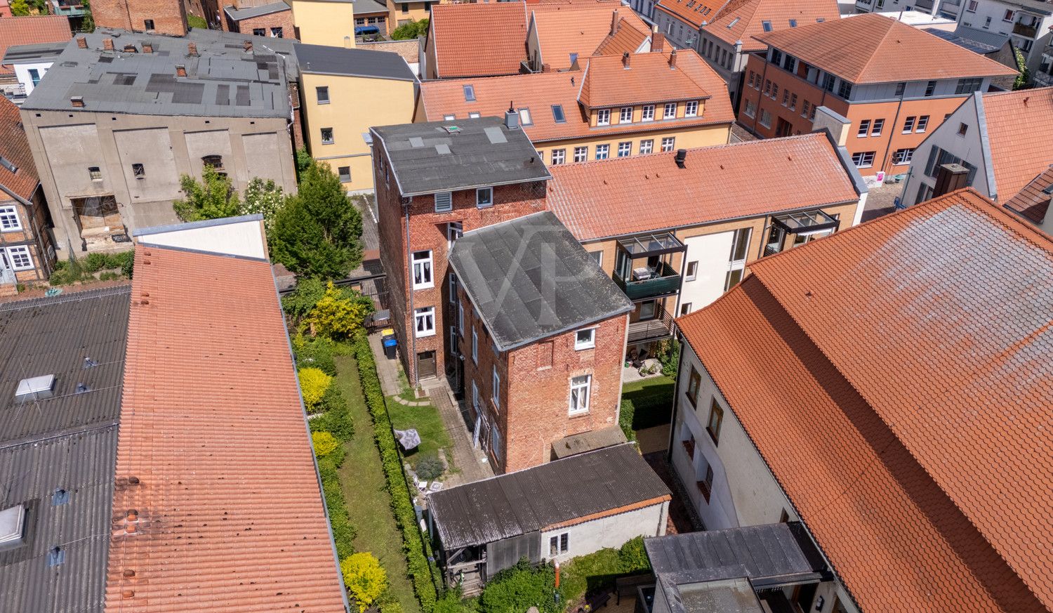 Luftaufnahme Hof
