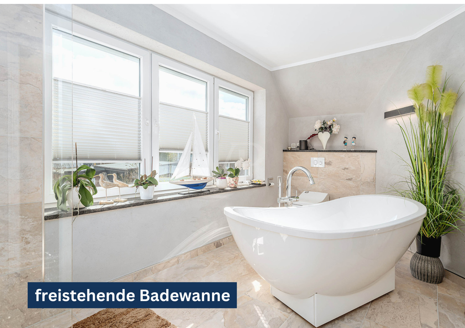 freistehende Badewanne