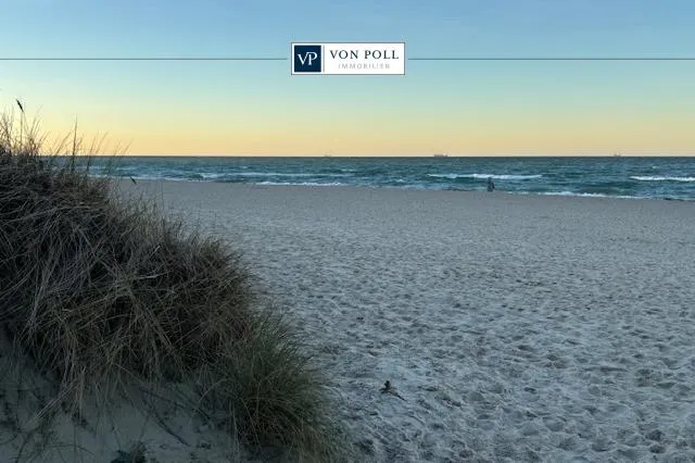 Direkt am Meer - Exklusive möblierte Ferienwohnung in Bestlage mit Balkon und TG-Stellplatz