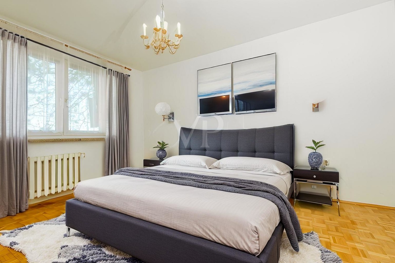 Möblierungsbeispiel Schlafzimmer