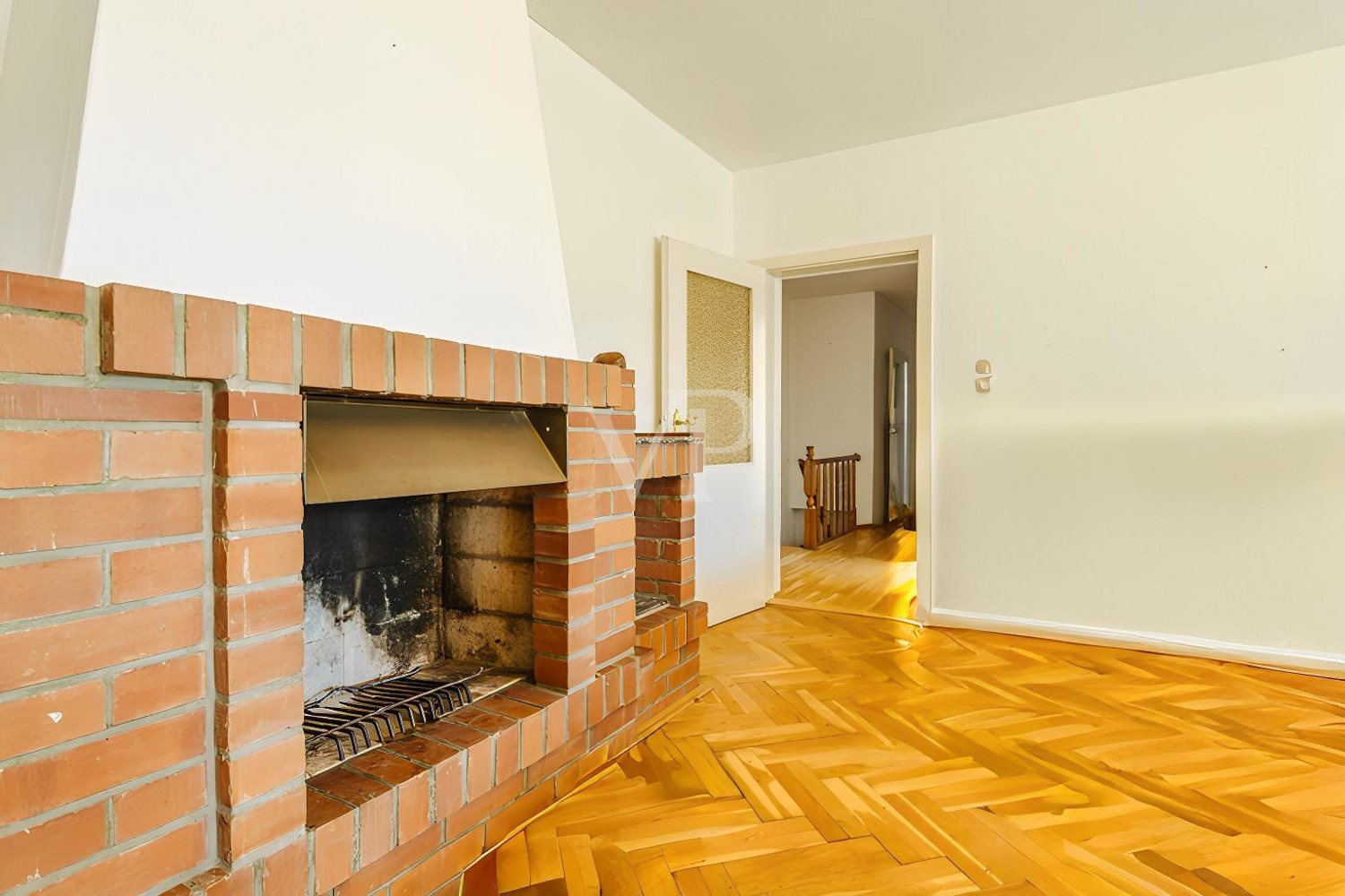 Kamin im Wohnzimmer