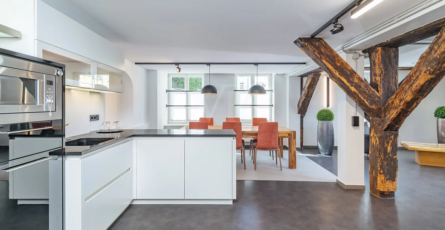 Einbauküche/ Aufenthalt