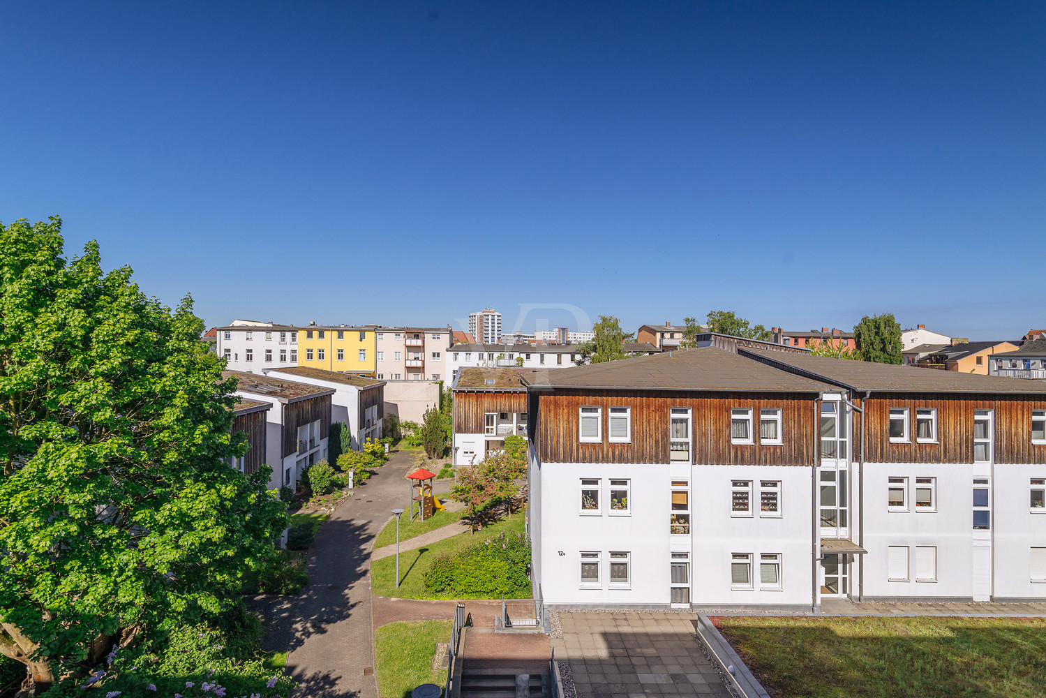 Aussicht vom Balkon