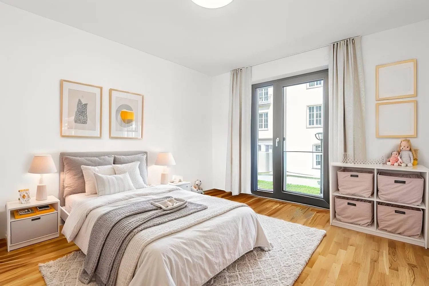 Möblierungsbeispiel Schlafzimmer 2