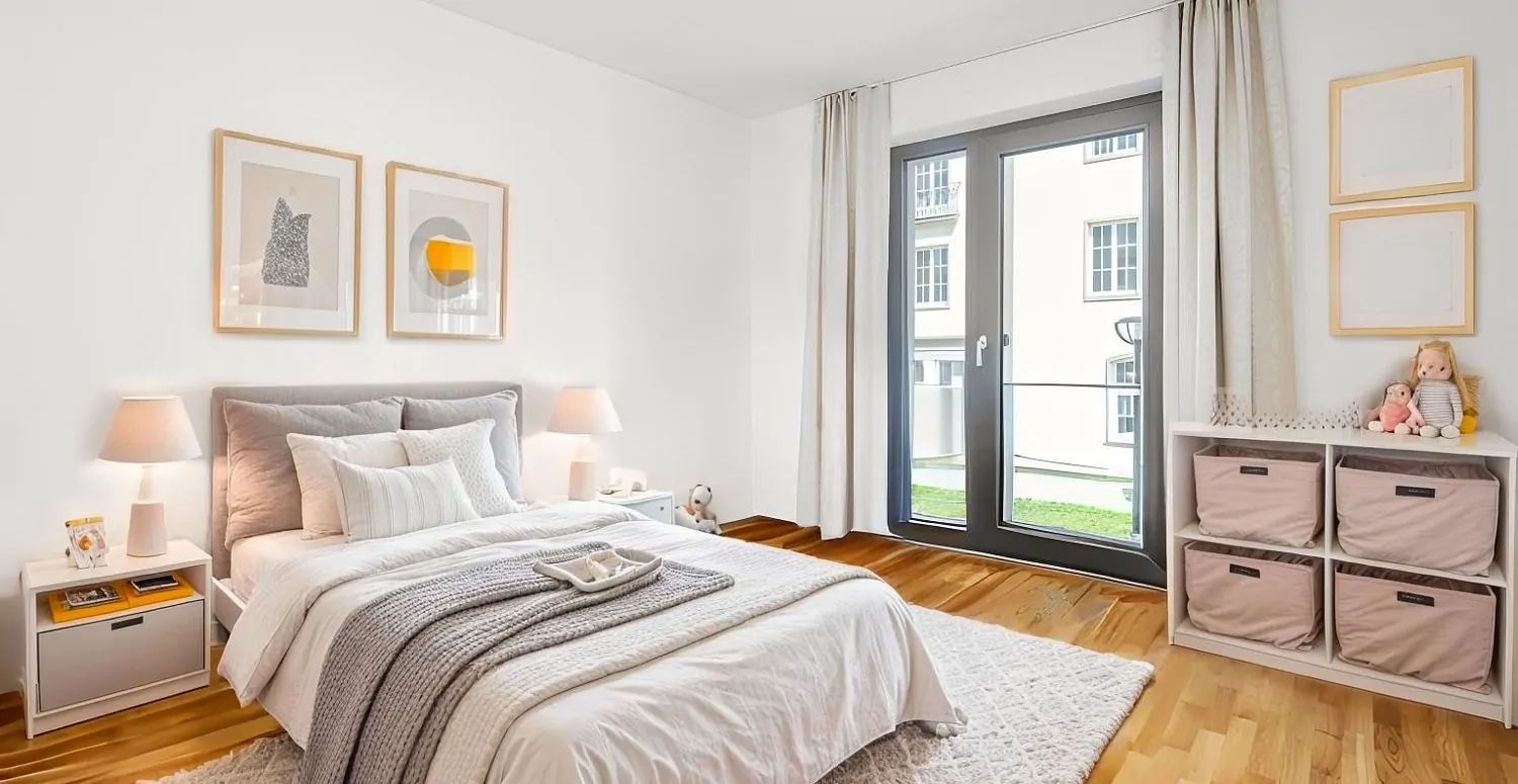 Möblierungsbeispiel Schlafzimmer 2