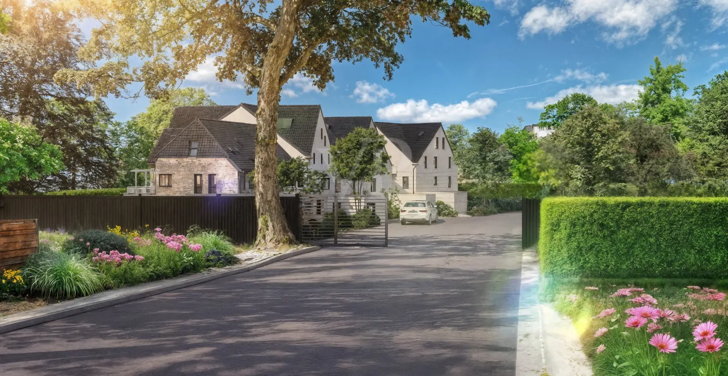 Einfahrt_Ansicht 02 - Ufer Residenz