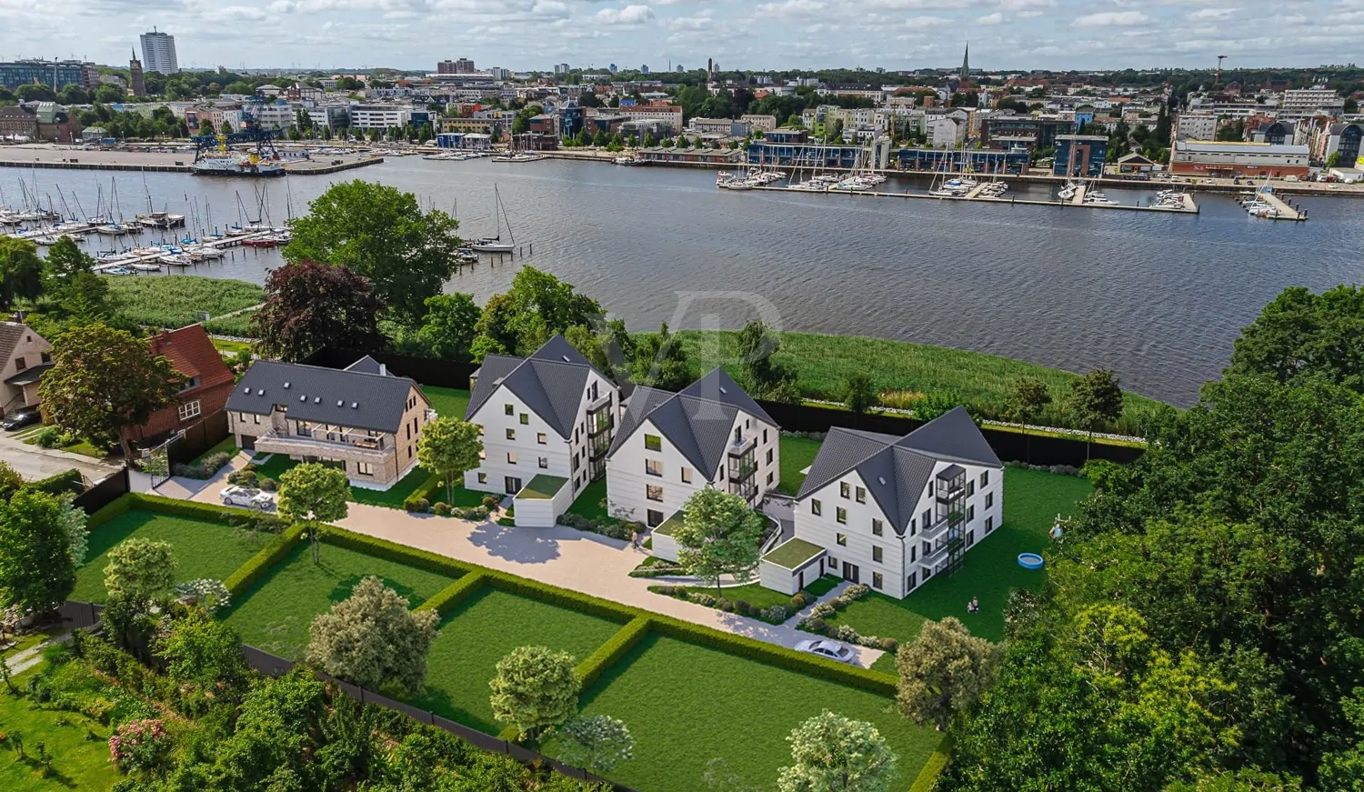 Blick Richtung Stadthafen