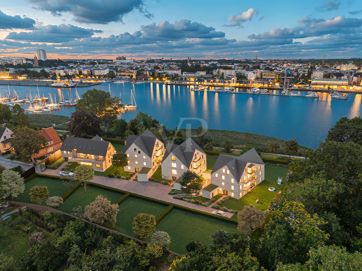 Blick auf Stadthafen