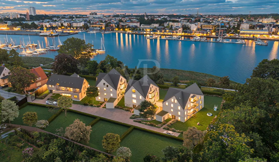 Blick auf Stadthafen