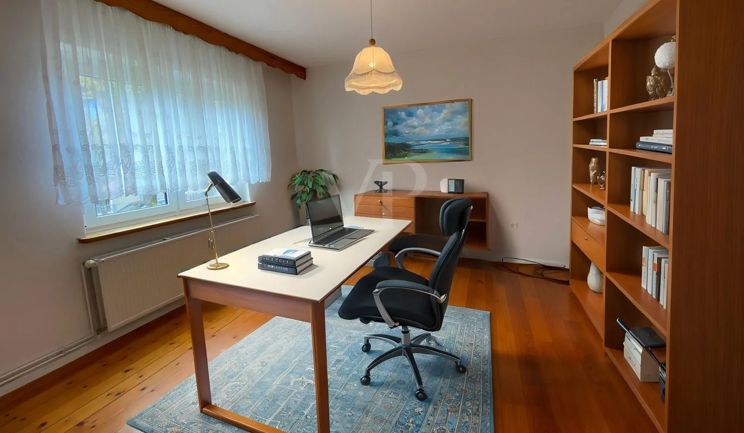 Möbilierungsbeispiel Arbeitszimmer