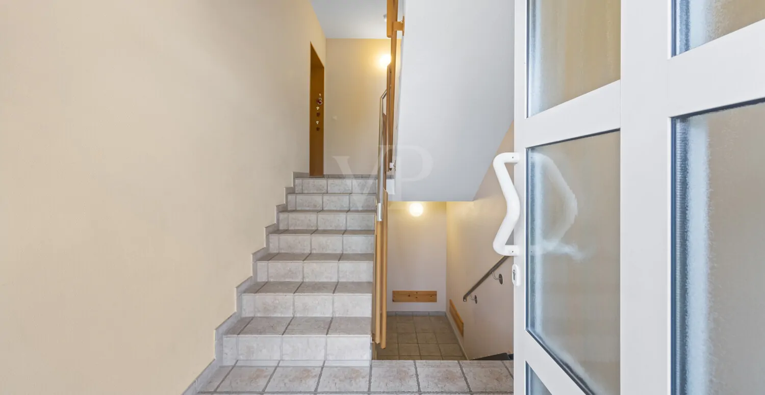 gepflegtes Treppenhaus