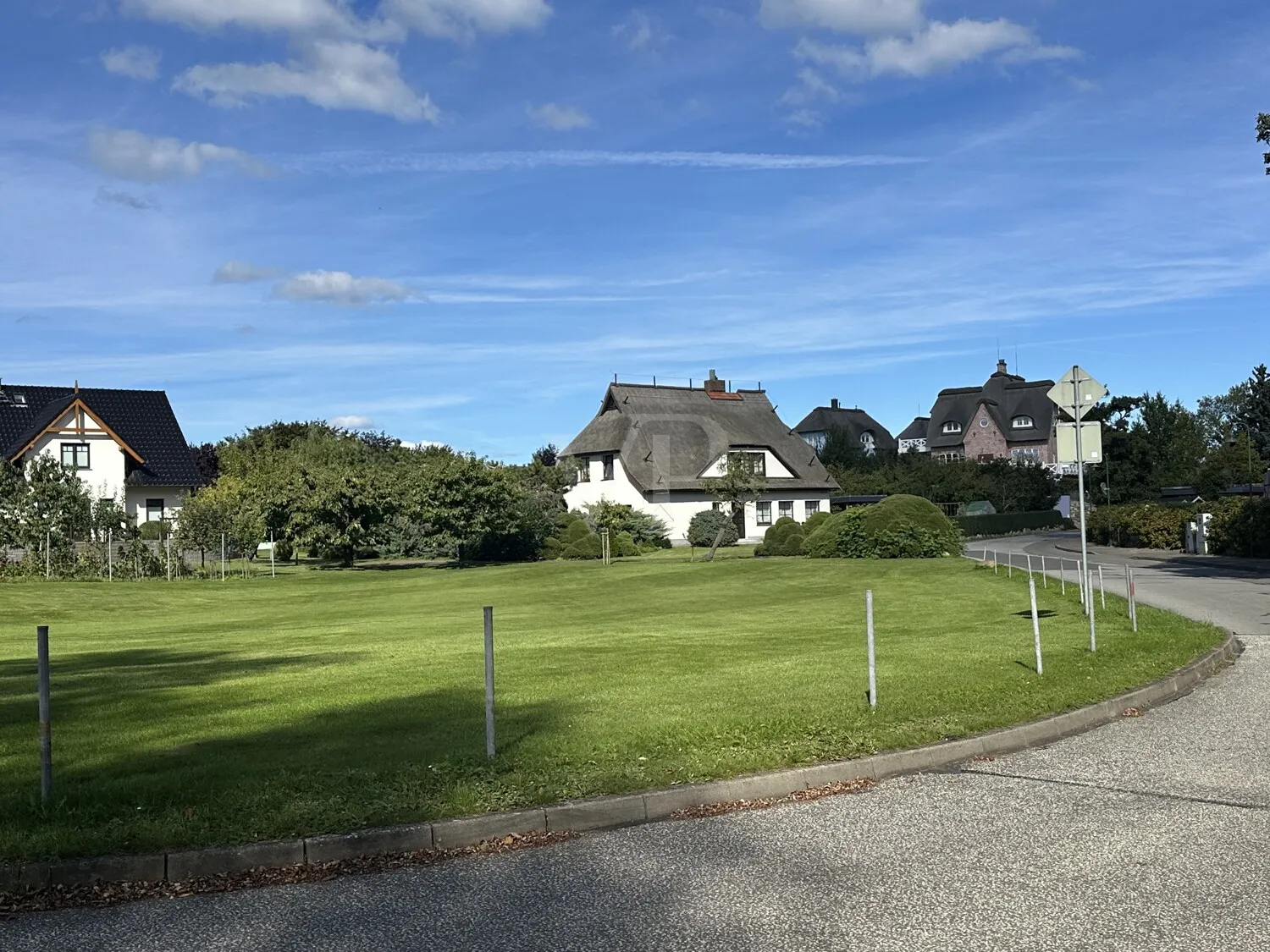 Zufahrtstraße Ortschaft