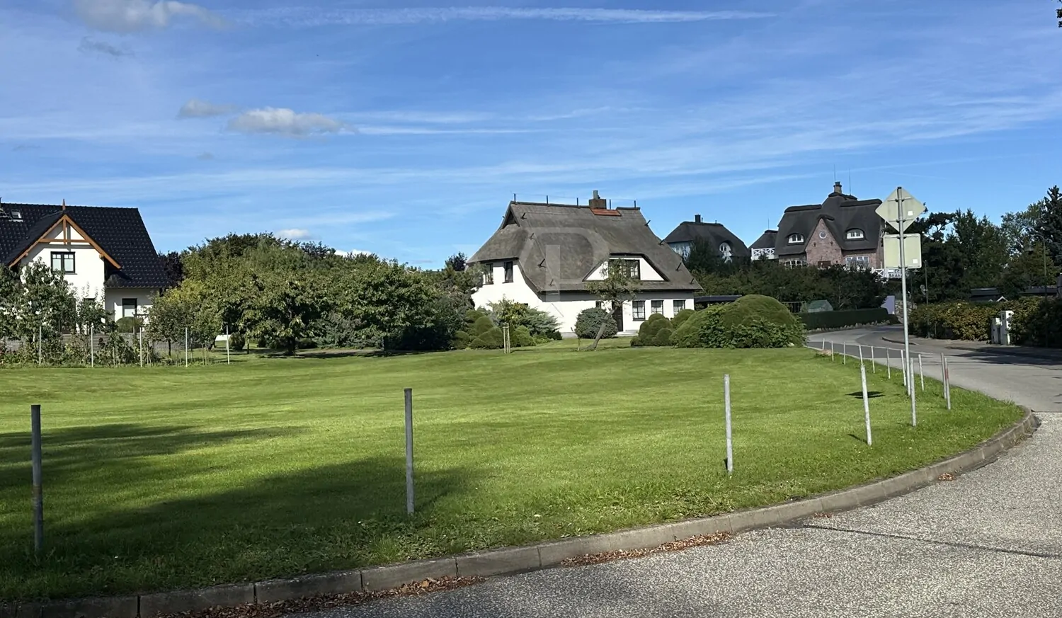 Zufahrtstraße Ortschaft