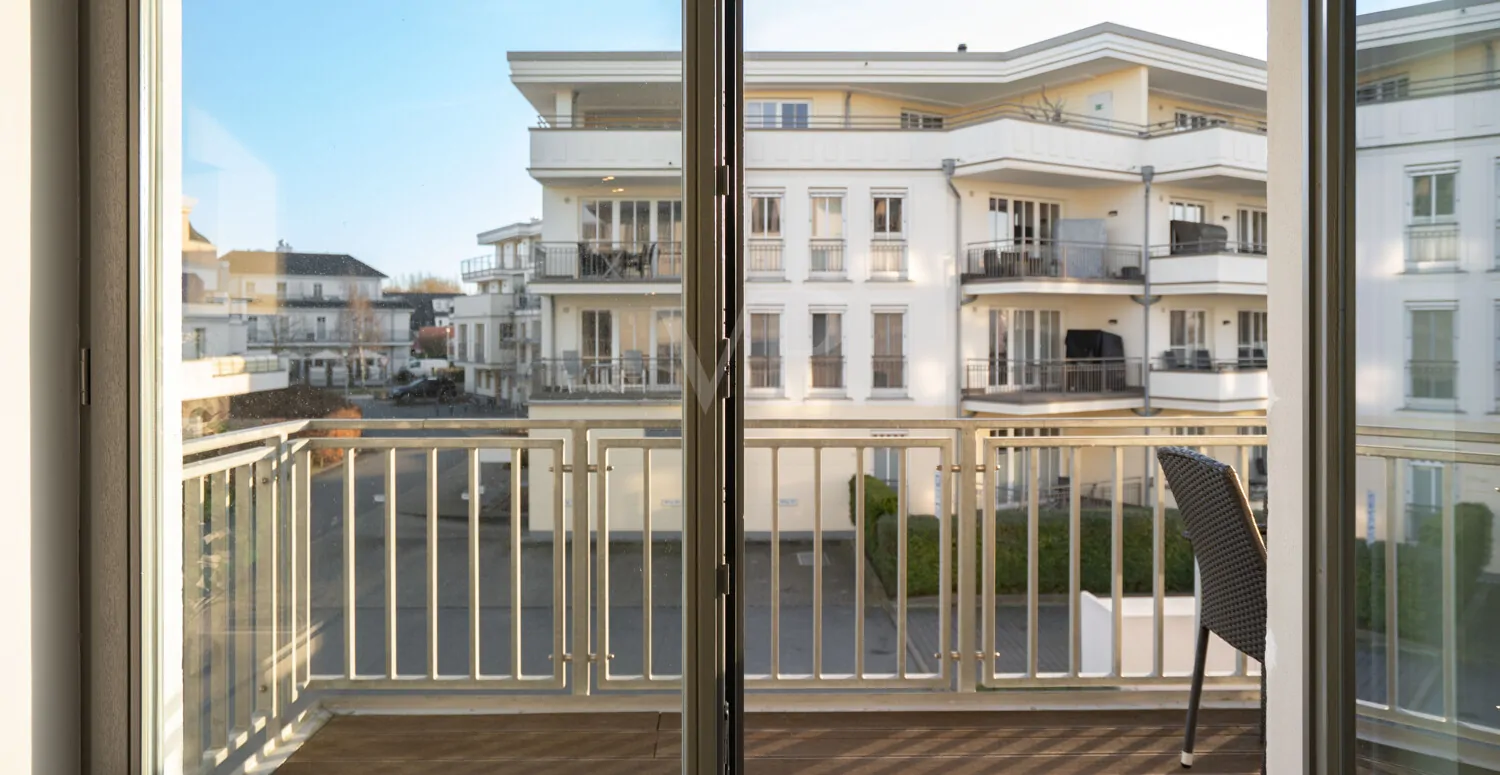 Blick aus dem Fenster