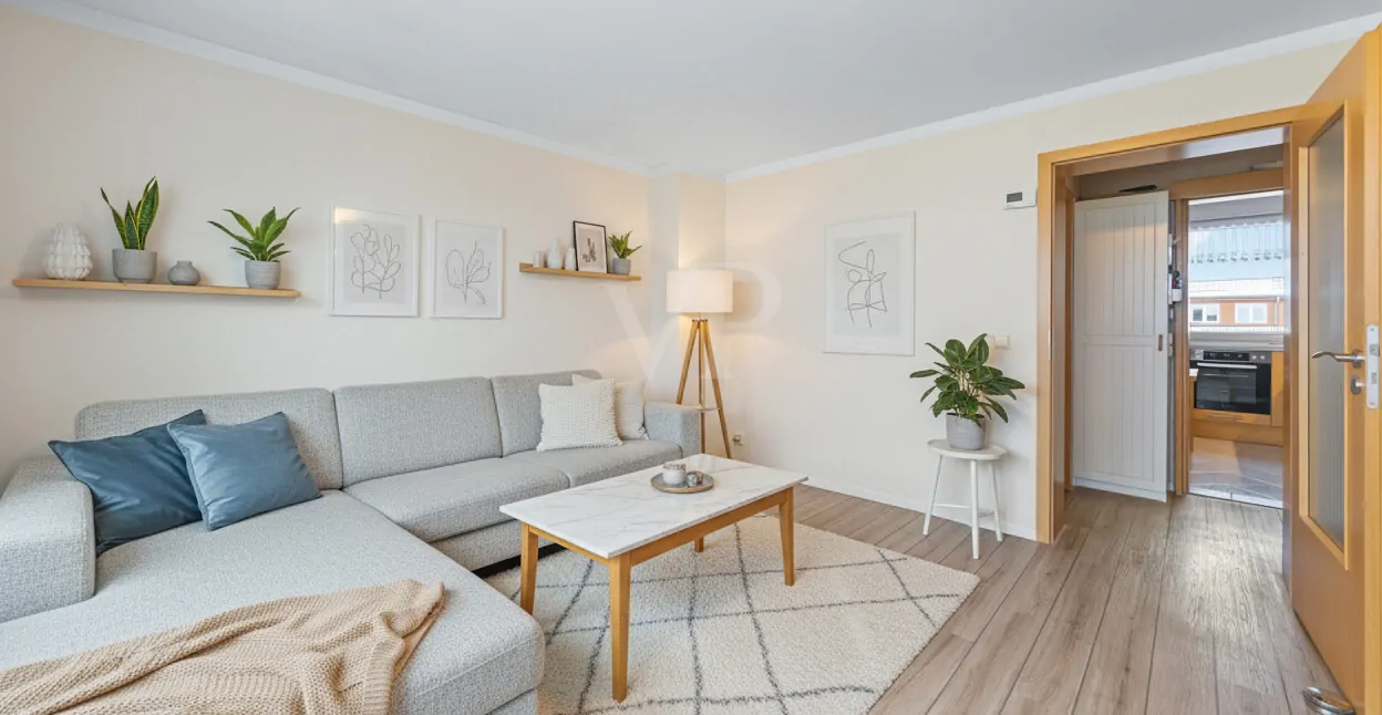 Möblierungsbeispiel Wohnzimmer