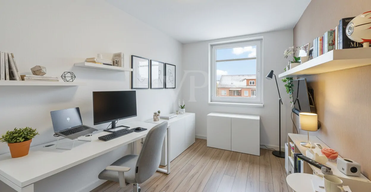 Möblierungsbeispiel Arbeitszimmer