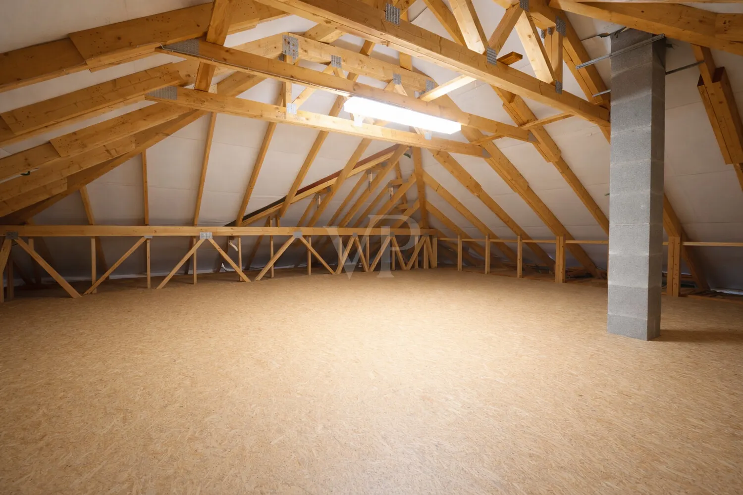Ausbaureserve im Dachgeschoss