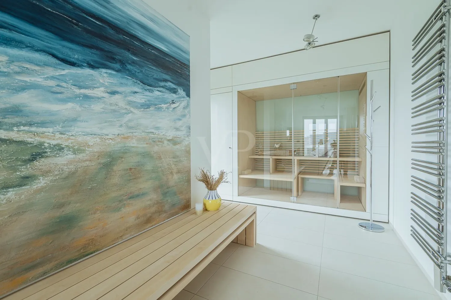Masterbad mit Sauna