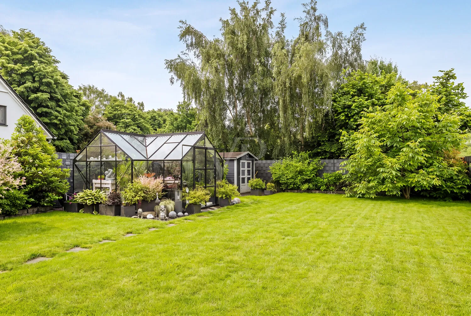 Blick in den Garten