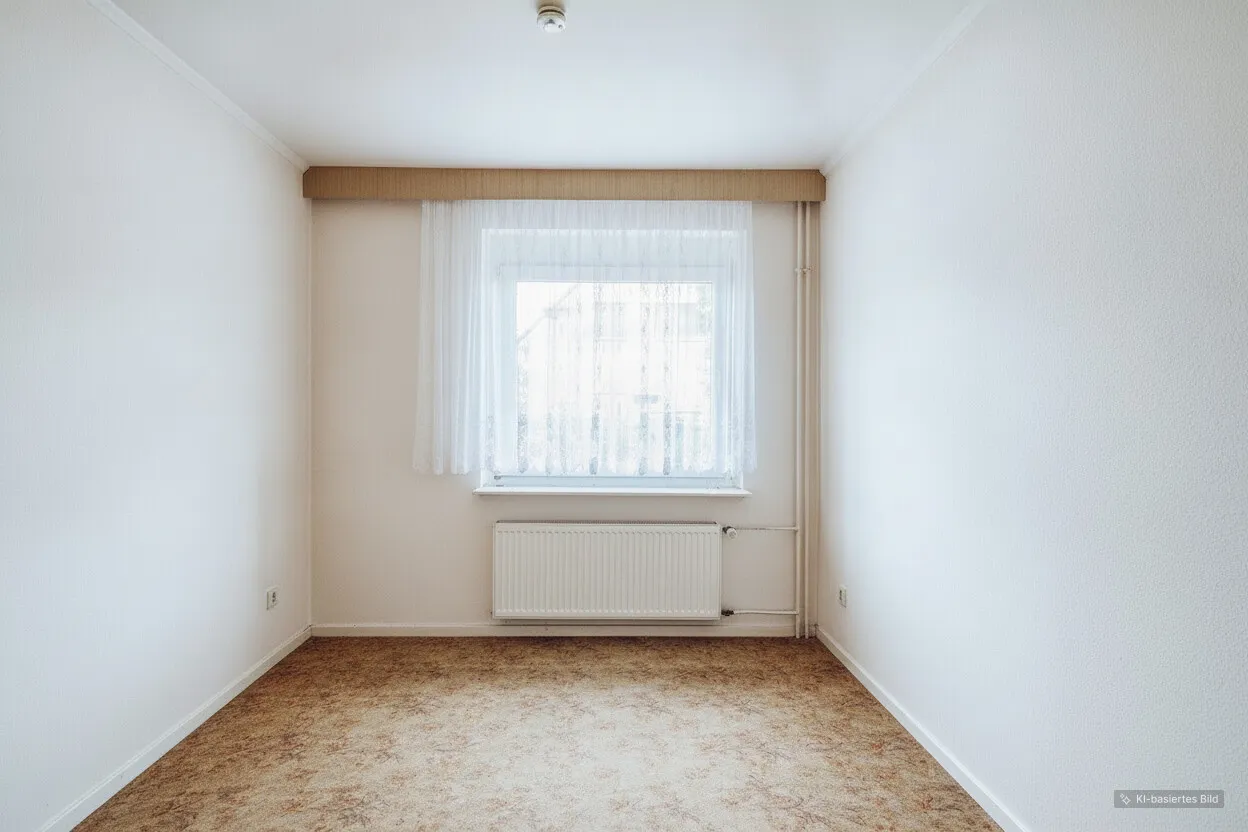 Schlafzimmer EG beräumt