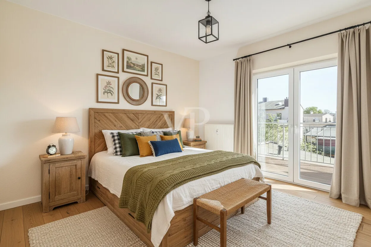 Ferienwohnung Schlafzimmer