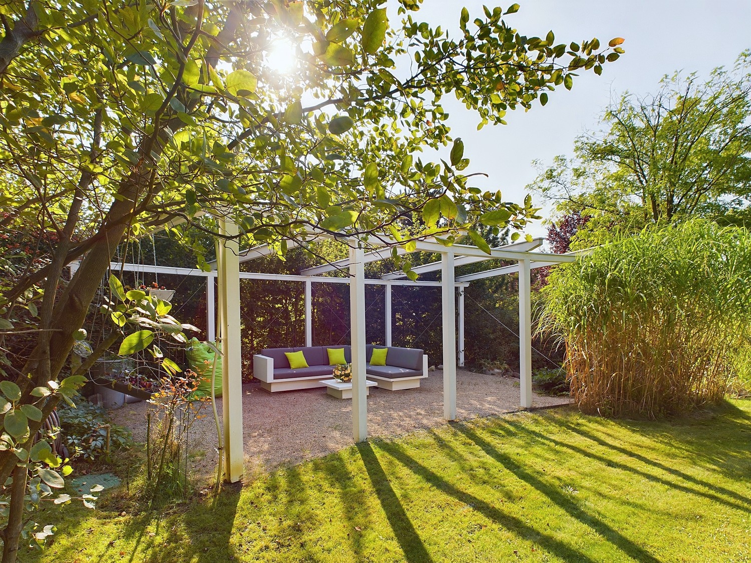 Pergola mit Sitz-Lounge