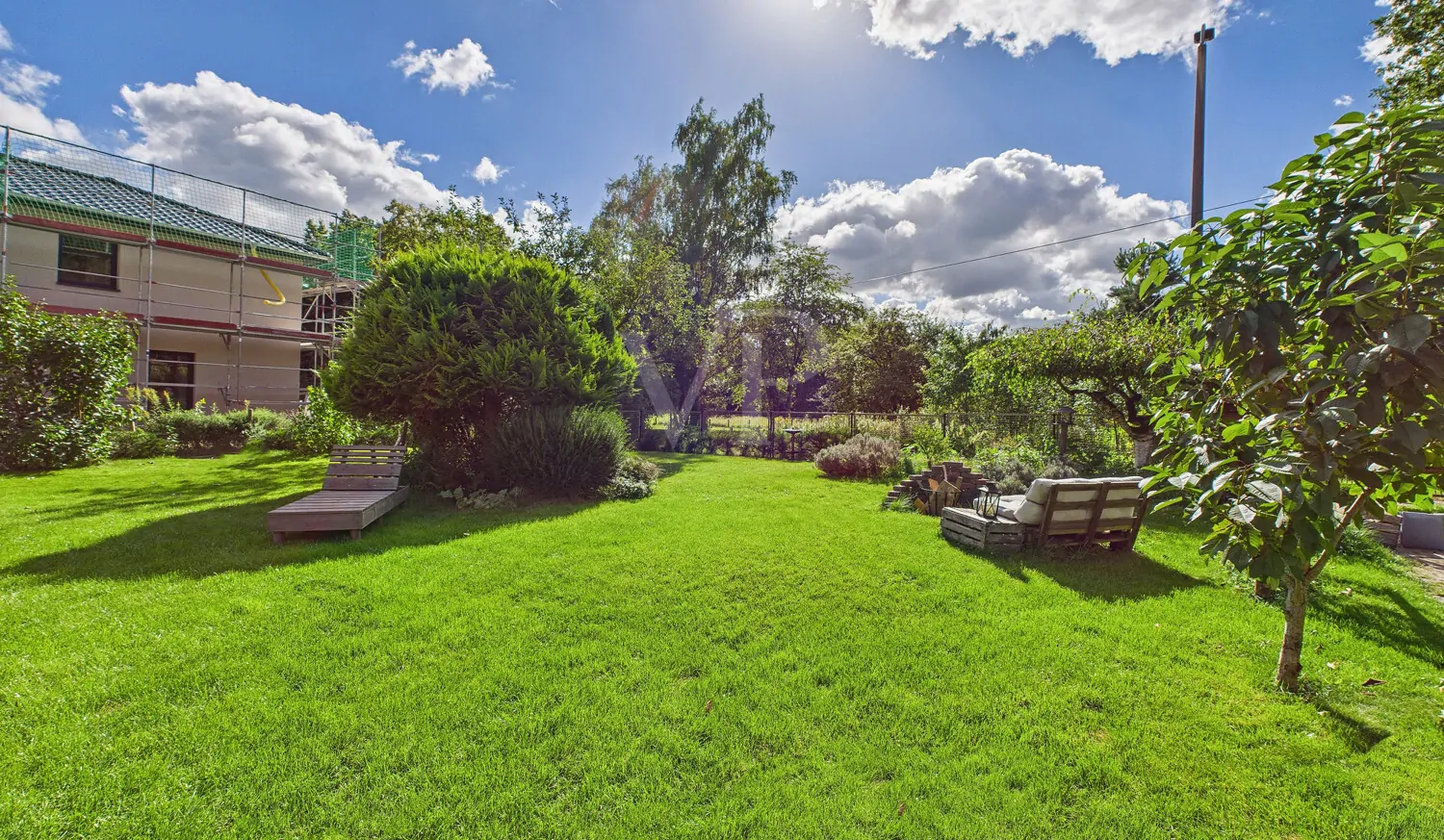 Garten mit Südausrichtung