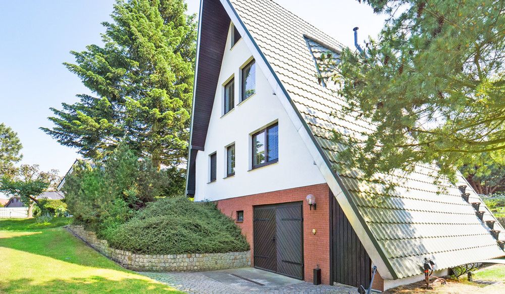 Hausansicht von hinten