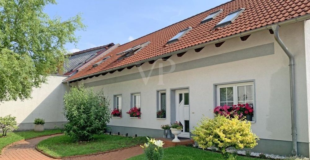 Vorderansicht - Doppelhaus