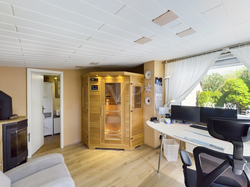 Bungalow mit Duschbad und Infrarotsauna