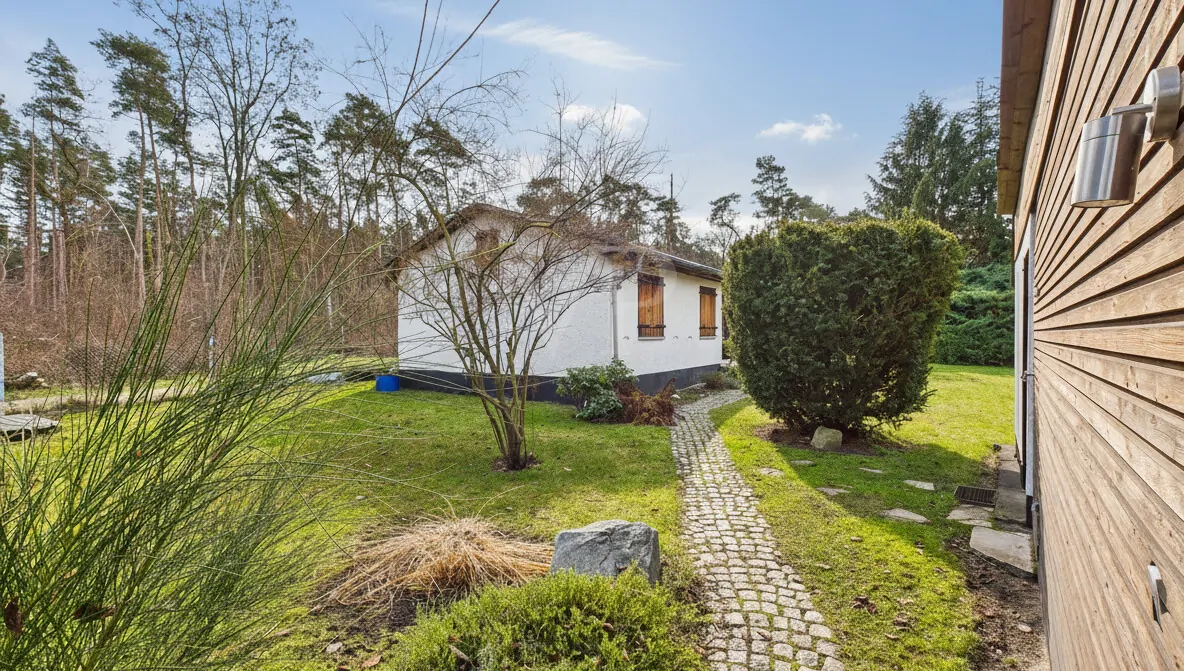 Zuwegung zum Bungalow