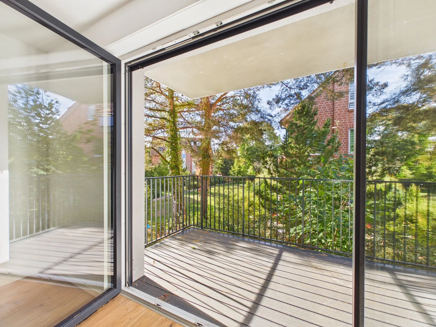 Austritt zum Balkon