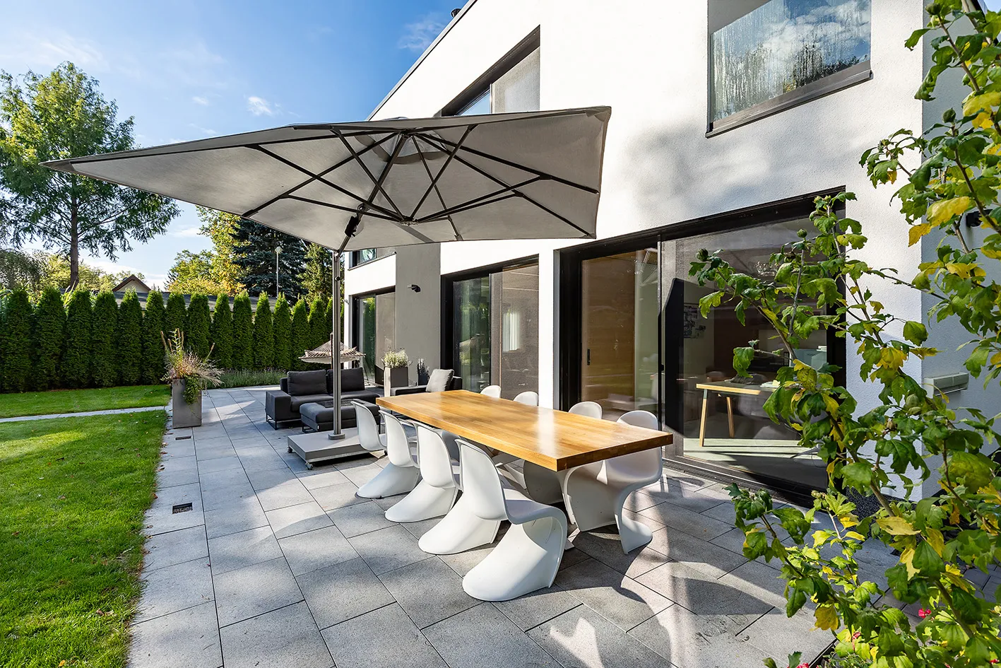 Platz zum Essen und Chillen