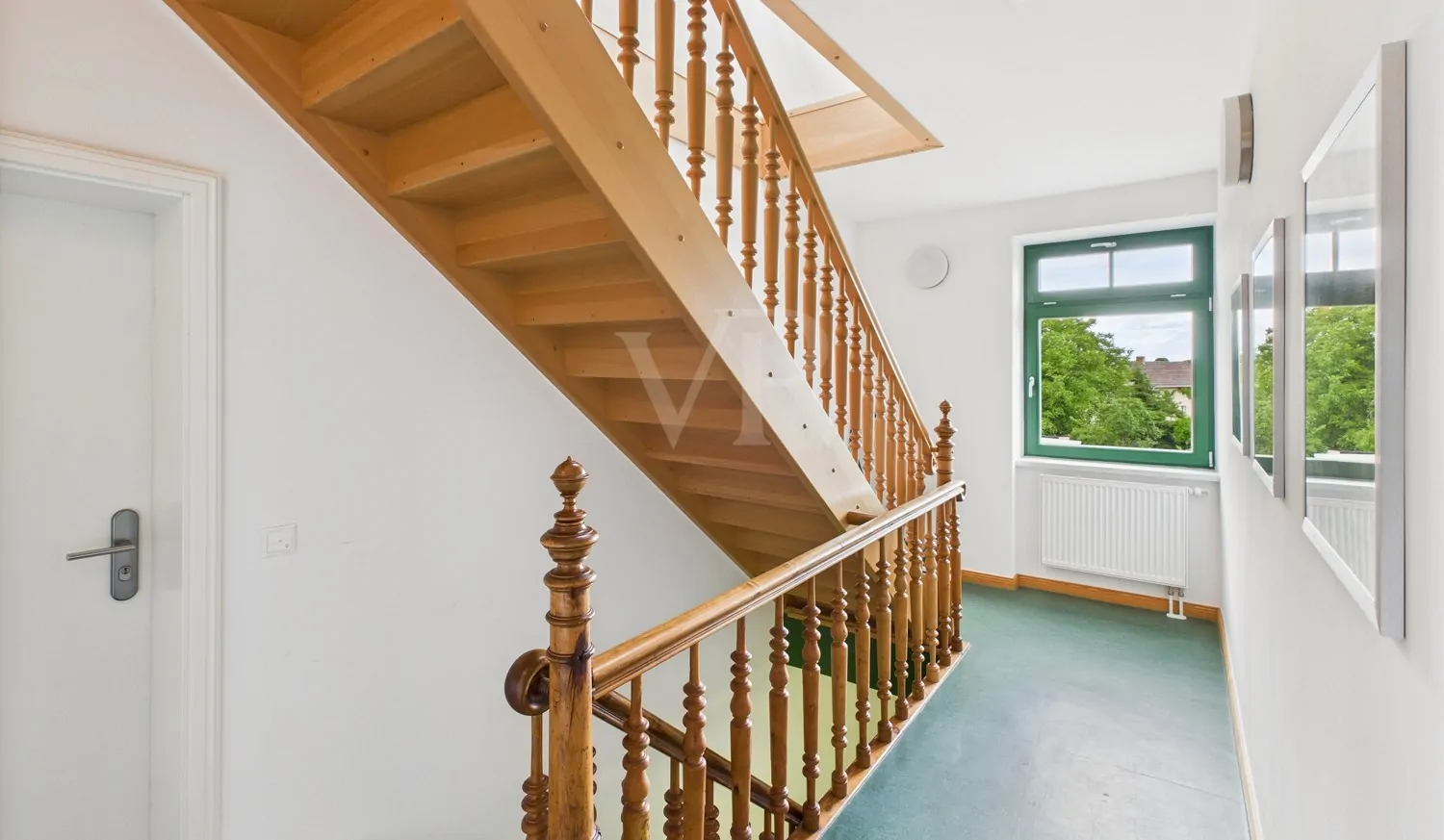 Gepflegtes Treppenhaus