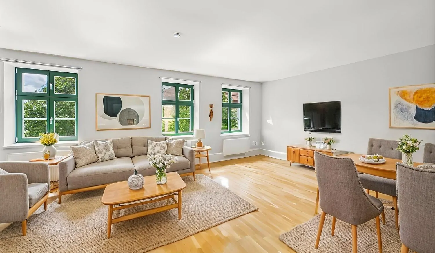 Wohnbeispiel, KI-generiert