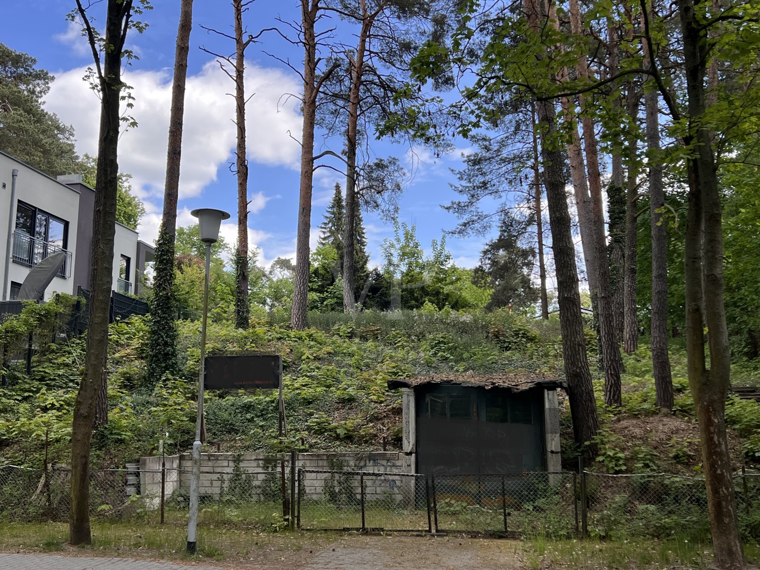 Erhabene Hanglage