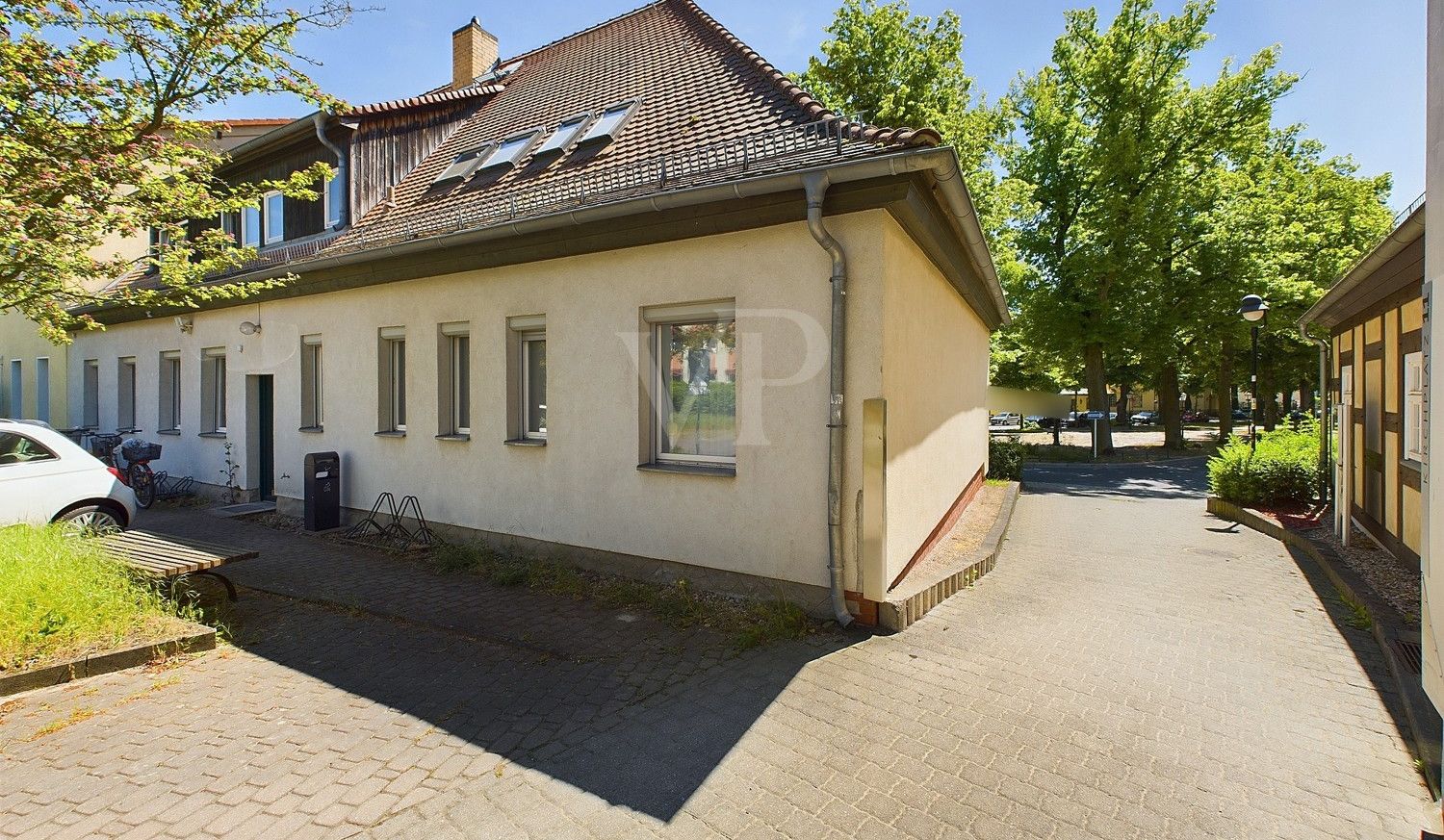 Zufahrt zu den Parkplätzen