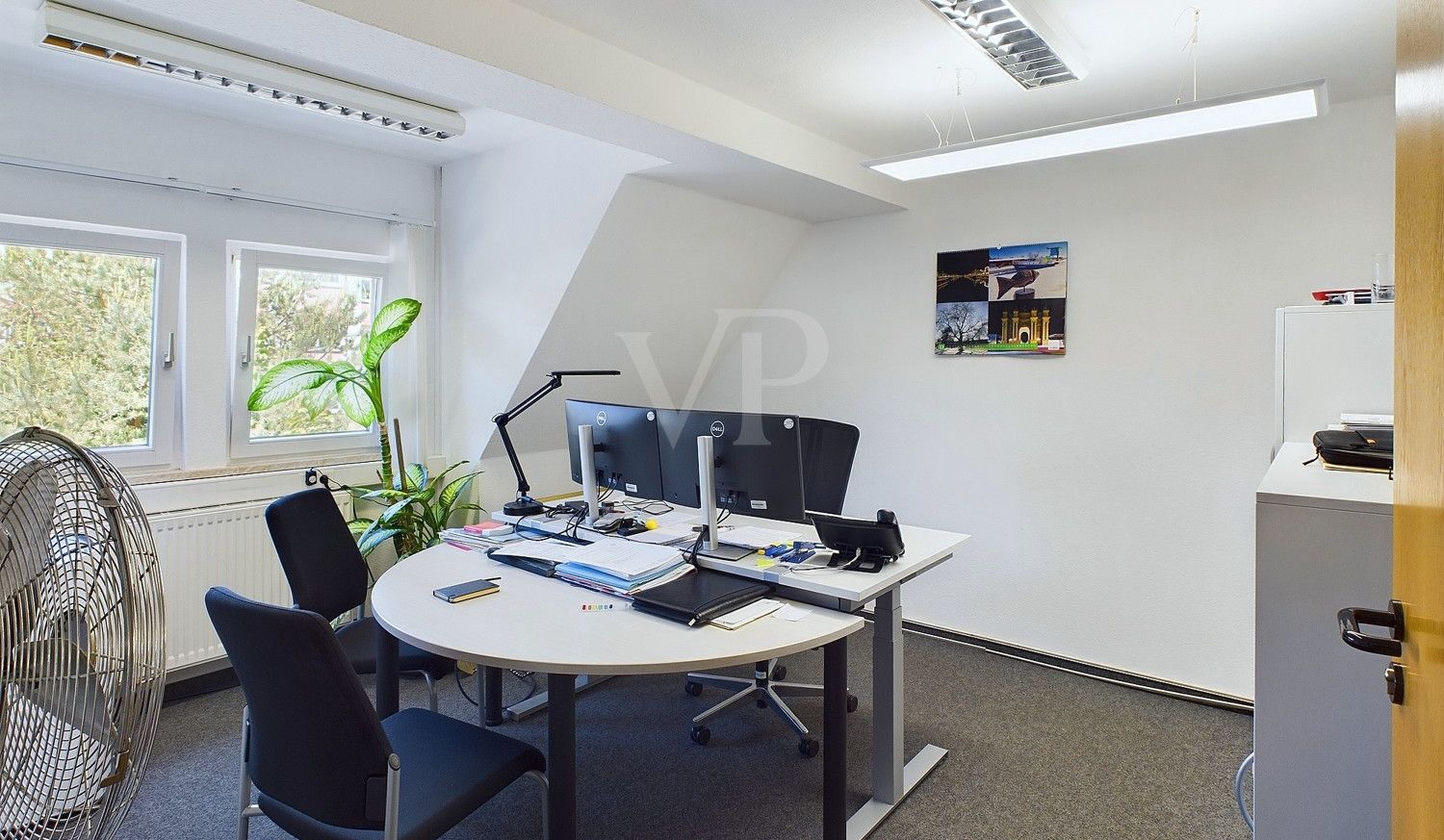 Büro im Dachgeschoss