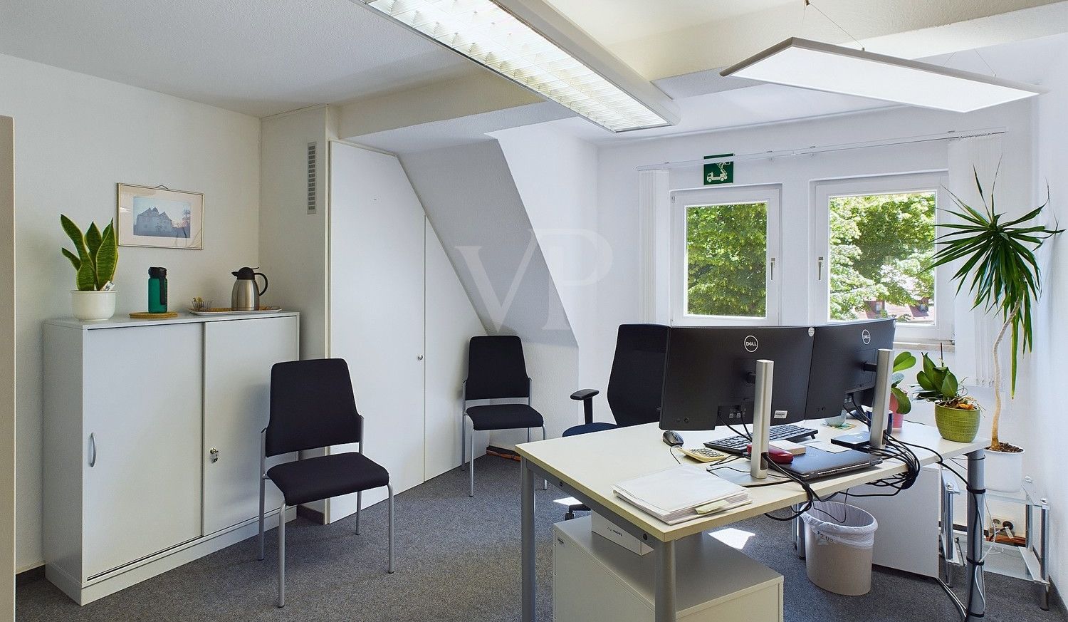 Büro im Dachgeschoss