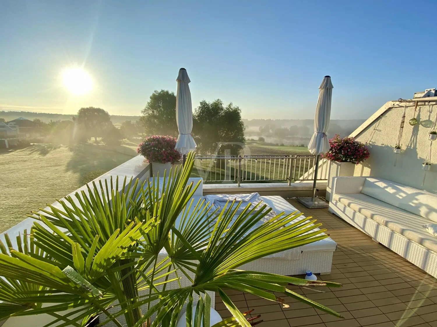 Terrassenblick