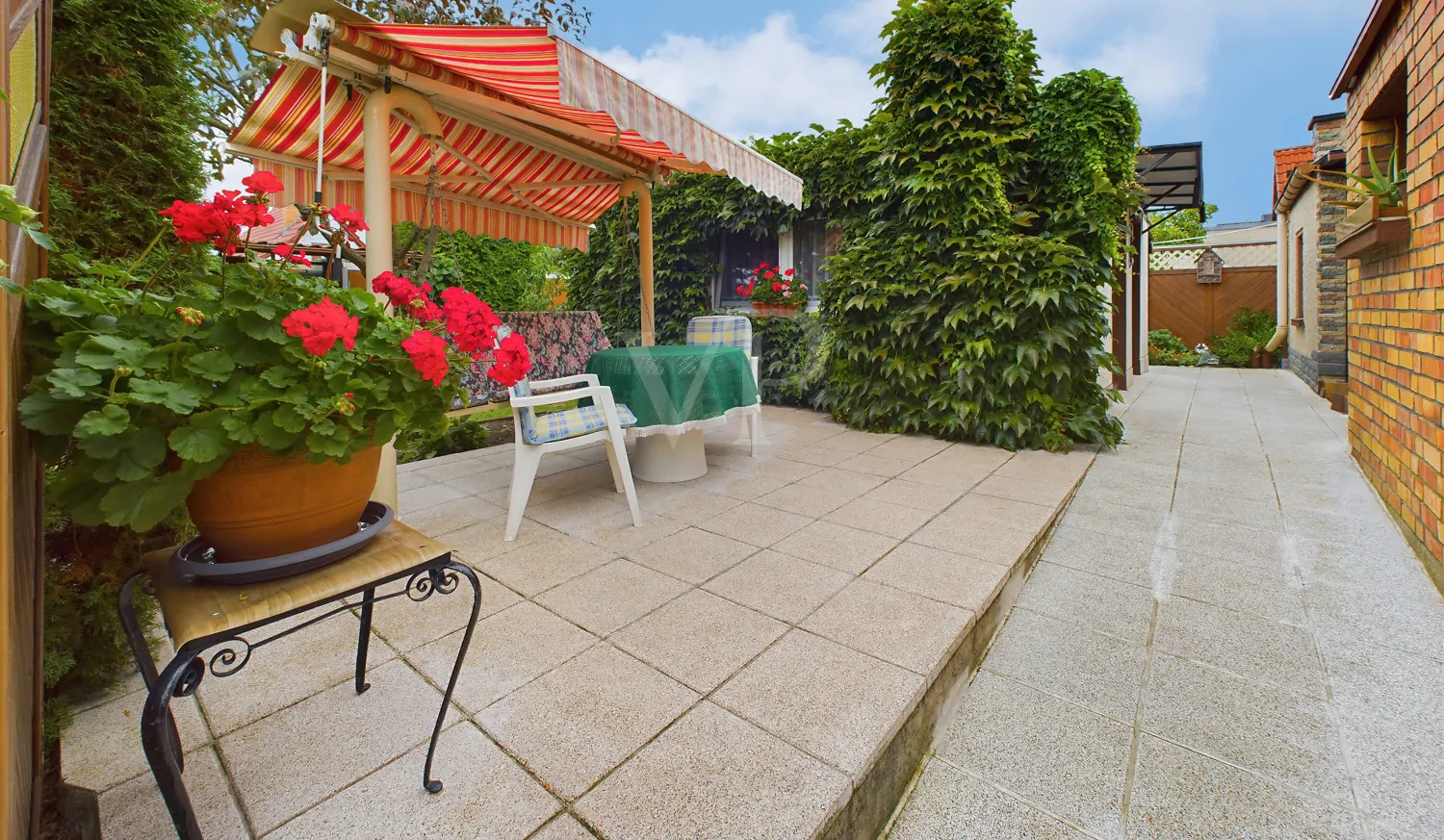 Hinterer Gartenbereich