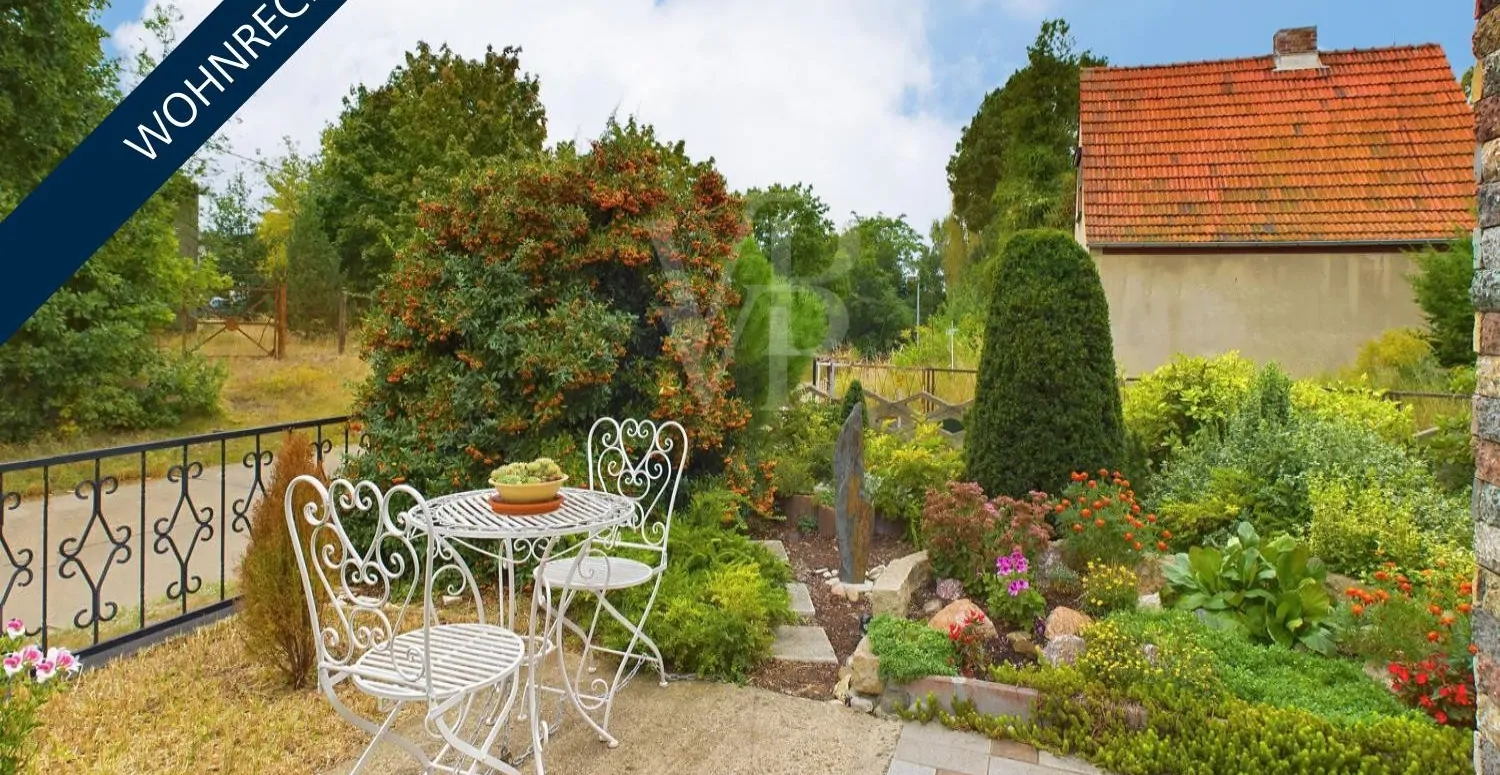 Sonniger Vorgarten