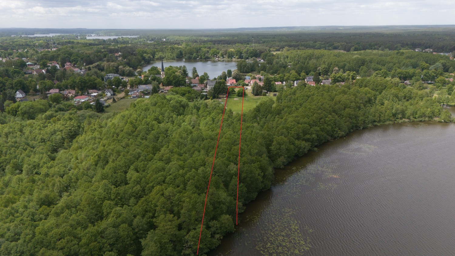 Drohenaufnahme