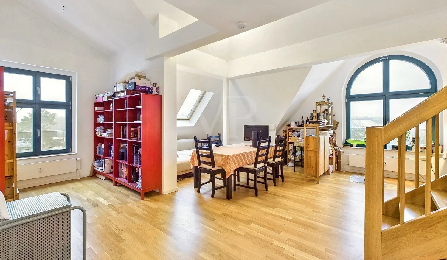 Offener Wohn- und Essbereich