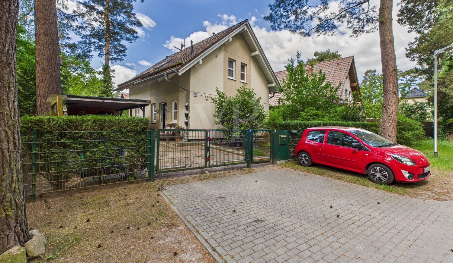 Blick von der Straße