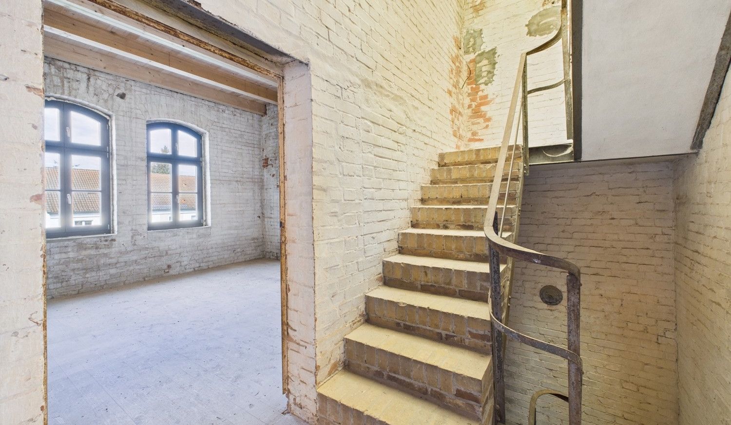 Historsiches Treppenhaus der Alten Mühle