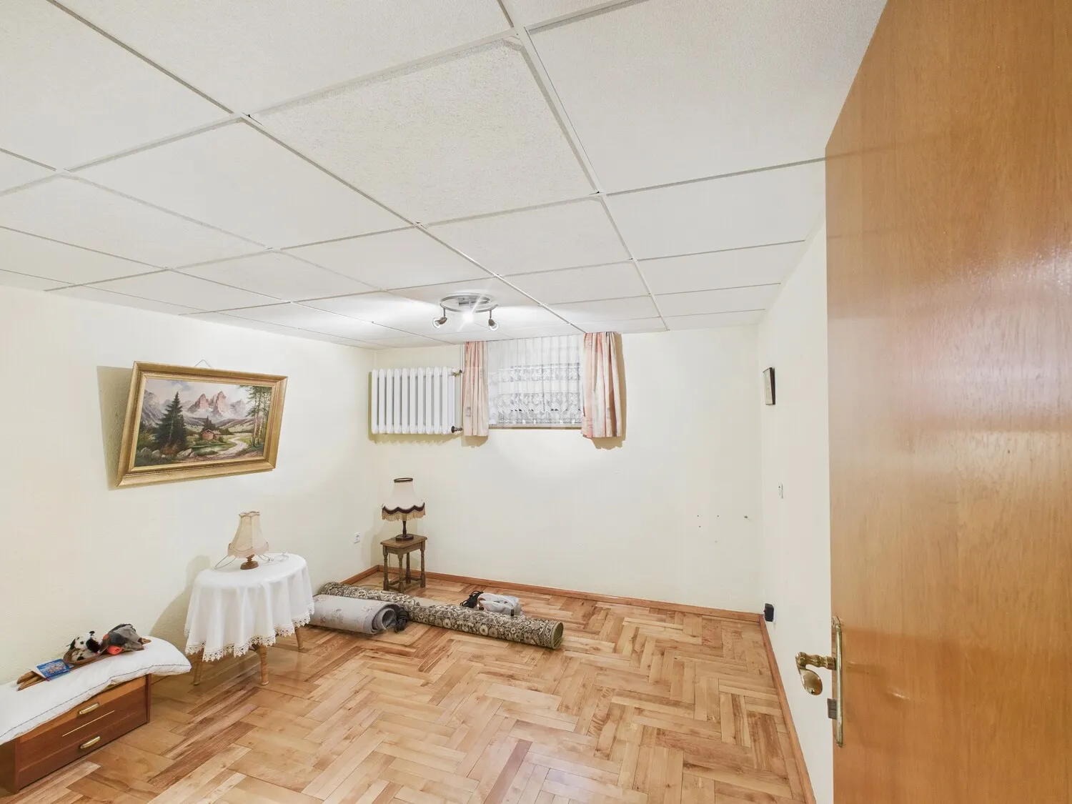 Schlafzimmer 1 im Kellergeschoss