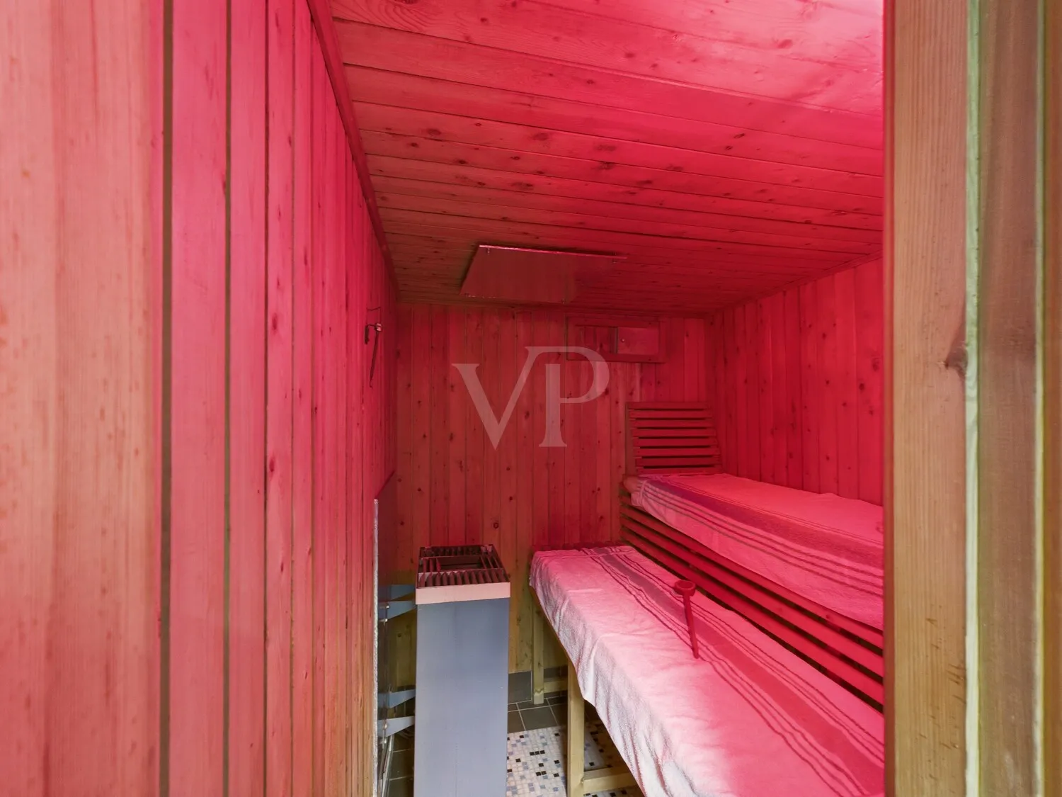 Sauna im Kellergeschoss