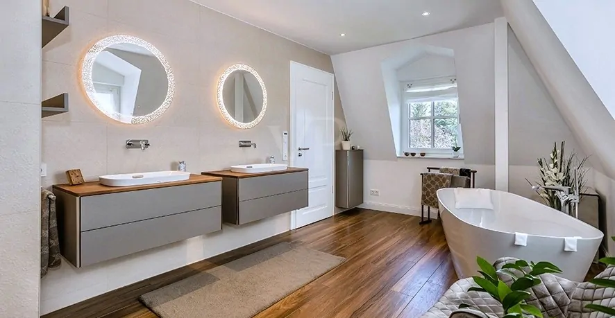 Masterbad im Obergeschoss