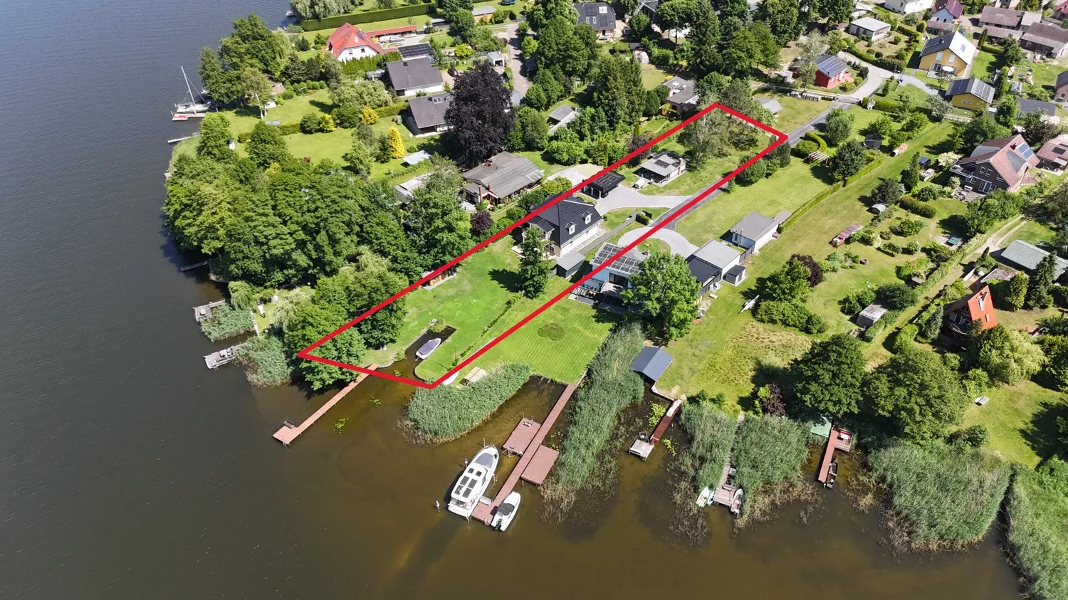 Grundstücksgröße aus der Vogelperspektive